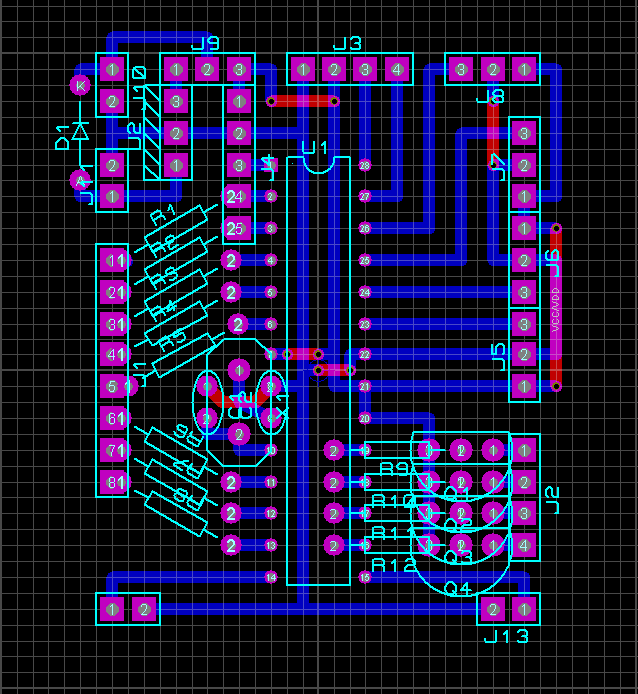 PCB layout